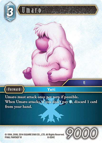 Umaro [Opus VIII] | Lots Moore NSW
