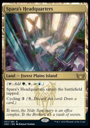 Spara's Headquarters (Promo Pack) [Streets of New Capenna Promos] | Lots Moore NSW