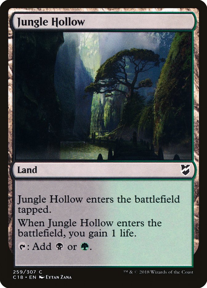 Jungle Hollow [Commander 2018] | Lots Moore NSW