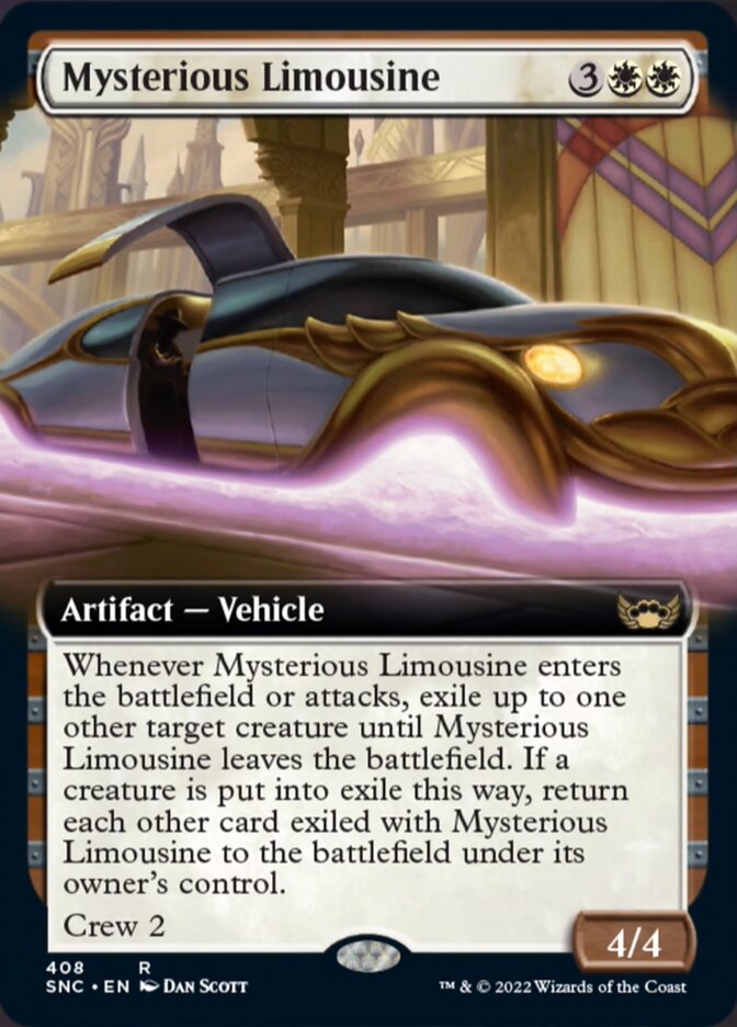 Mysterious Limousine (Extended Art) [Streets of New Capenna] | Lots Moore NSW