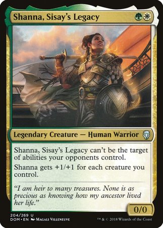 Shanna, Sisay's Legacy [Dominaria] | Lots Moore NSW