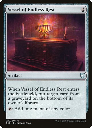 Vessel of Endless Rest [Commander 2018] | Lots Moore NSW