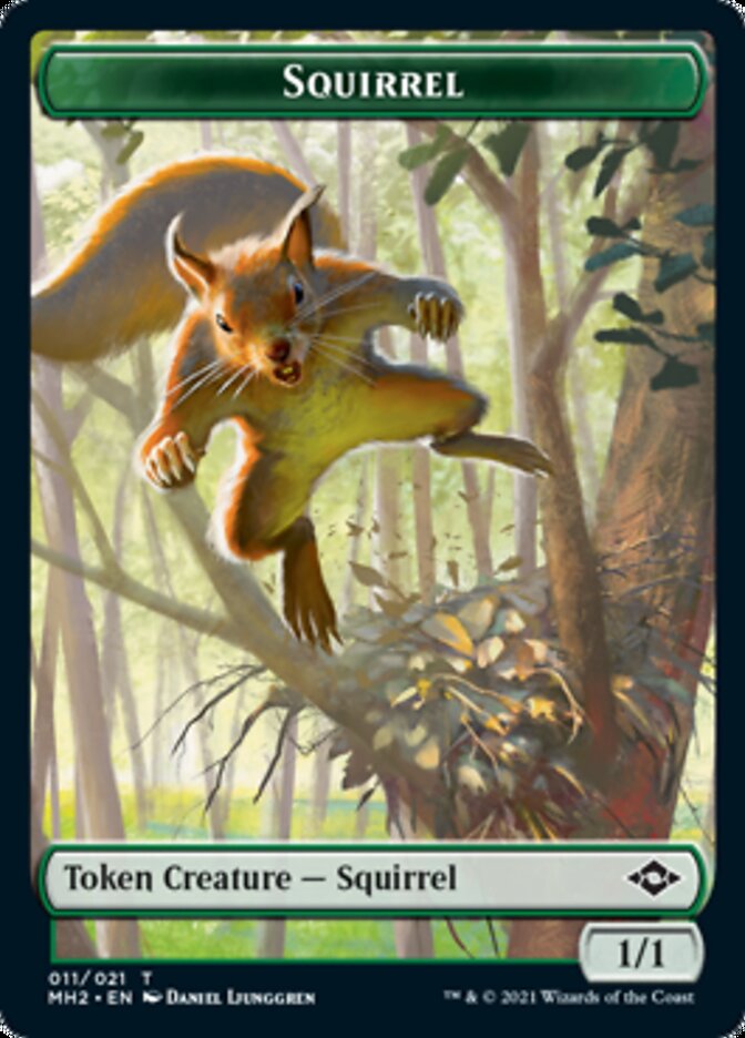 Squirrel Token // Zombie Army Token [Modern Horizons 2 Tokens] | Lots Moore NSW