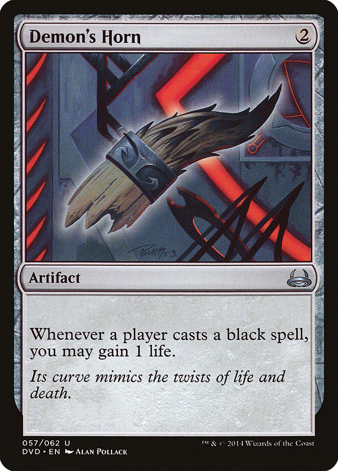 Demon's Horn (Divine vs. Demonic) [Duel Decks Anthology] | Lots Moore NSW