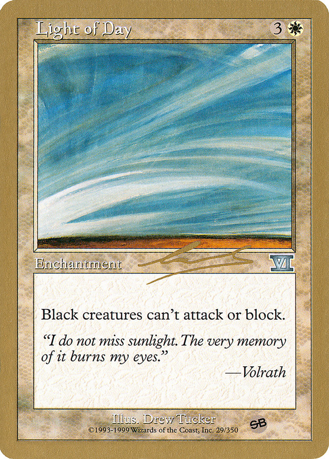 Light of Day (Nicolas Labarre) (SB) [World Championship Decks 2000] | Lots Moore NSW