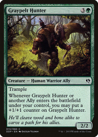 Graypelt Hunter [Duel Decks: Zendikar vs. Eldrazi] | Lots Moore NSW
