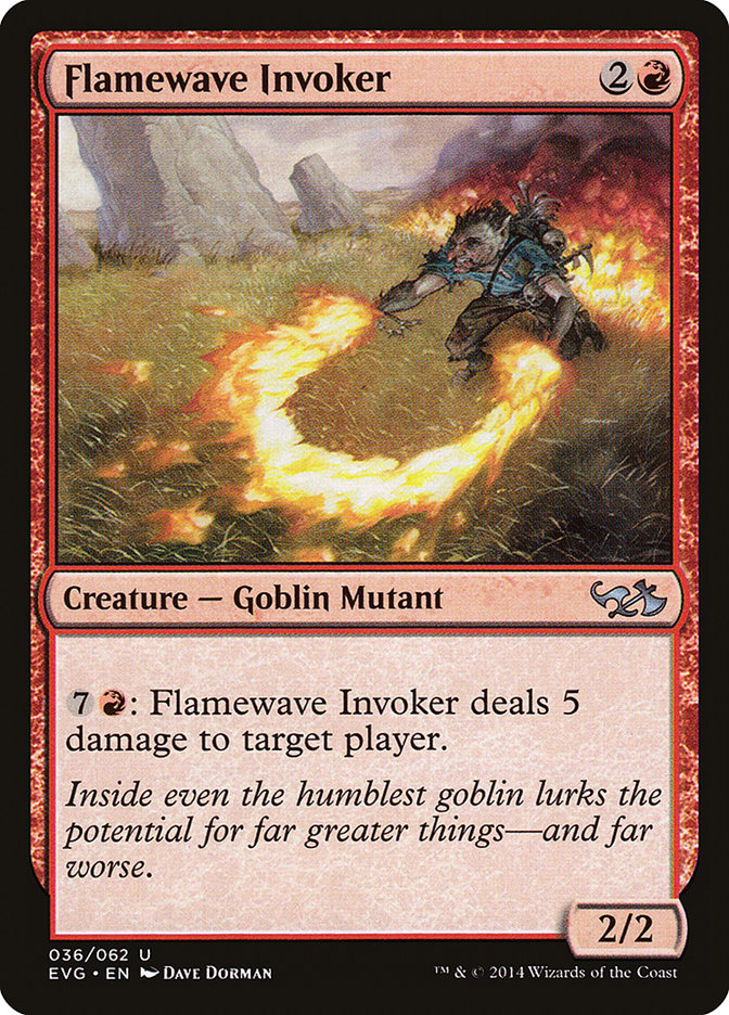 Flamewave Invoker (Elves vs. Goblins) [Duel Decks Anthology] | Lots Moore NSW