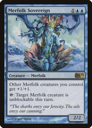 Merfolk Sovereign [Magic 2010] | Lots Moore NSW