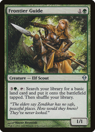 Frontier Guide [Zendikar] | Lots Moore NSW