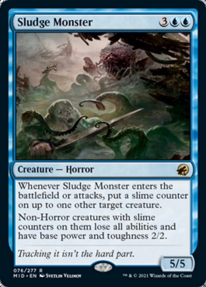 Sludge Monster [Innistrad: Midnight Hunt] | Lots Moore NSW