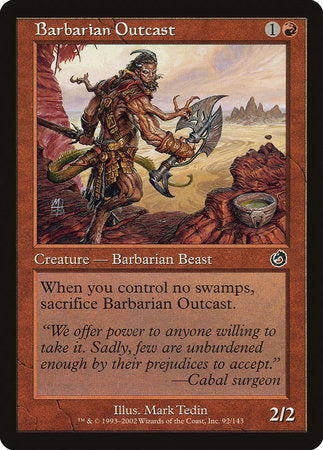 Barbarian Outcast [Torment] | Lots Moore NSW