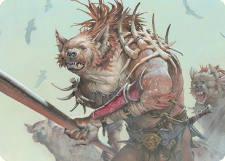 Gnoll Art Card [Dungeons & Dragons: Adventures in the Forgotten Realms Art Series] | Lots Moore NSW