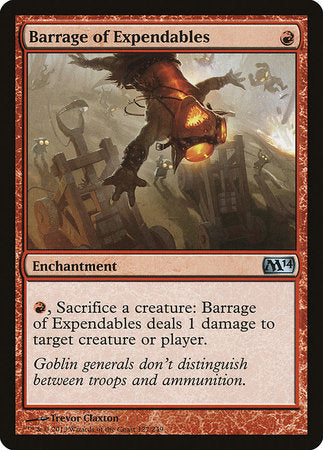 Barrage of Expendables [Magic 2014] | Lots Moore NSW