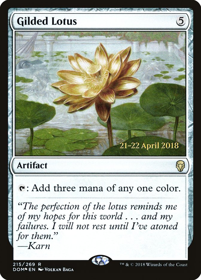 Gilded Lotus  [Dominaria Prerelease Promos] | Lots Moore NSW