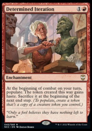 Determined Iteration (Promo Pack) [Streets of New Capenna Commander Promos] | Lots Moore NSW