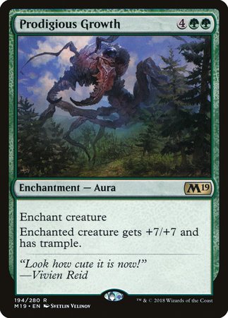 Prodigious Growth [Core Set 2019] | Lots Moore NSW
