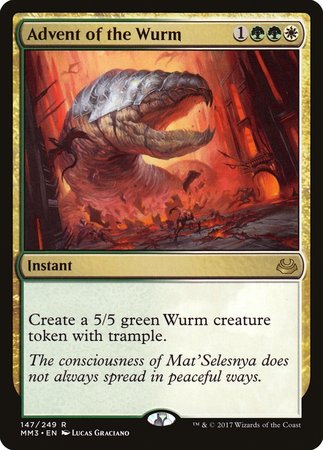 Advent of the Wurm [Modern Masters 2017] | Lots Moore NSW