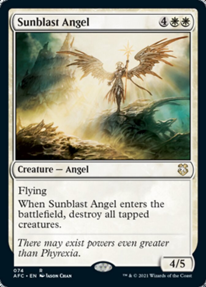 Sunblast Angel [Dungeons & Dragons: Adventures in the Forgotten Realms Commander] | Lots Moore NSW