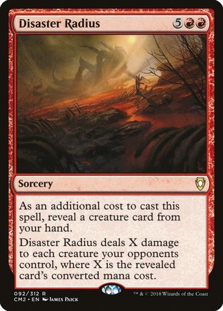 Disaster Radius [Commander Anthology Volume II] | Lots Moore NSW