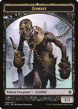 Zombie Token [Khans of Tarkir Tokens] | Lots Moore NSW