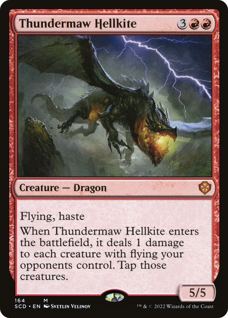 Thundermaw Hellkite [Starter Commander Decks] | Lots Moore NSW