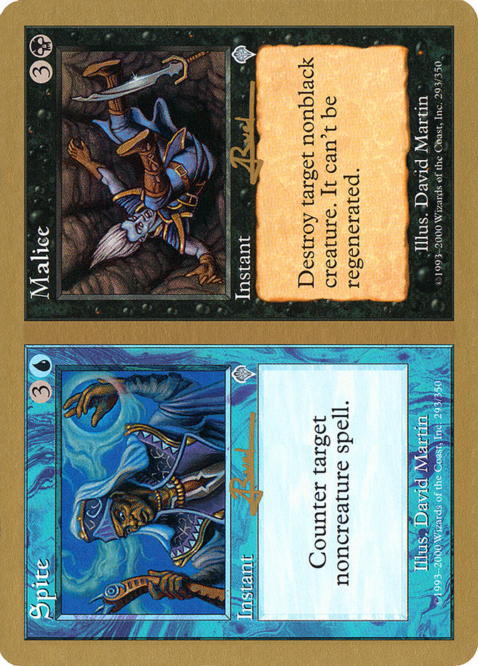 Spite // Malice (Antoine Ruel) [World Championship Decks 2001] | Lots Moore NSW