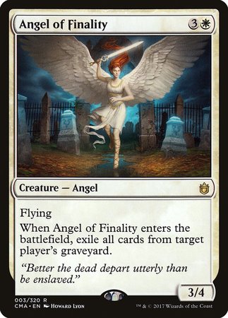 Angel of Finality [Commander Anthology] | Lots Moore NSW