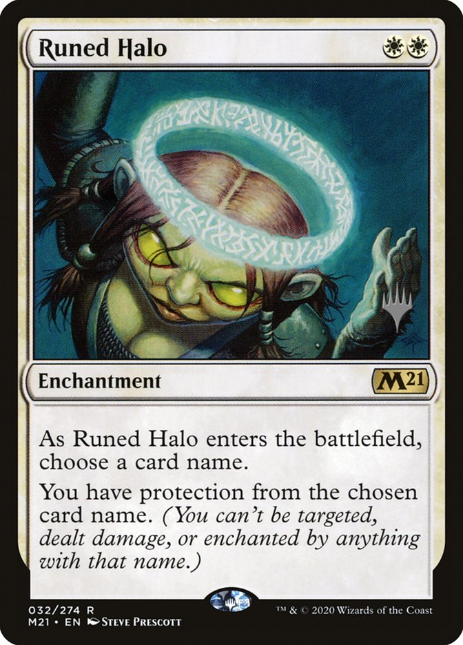 Runed Halo (Promo Pack) [Core Set 2021 Promos] | Lots Moore NSW