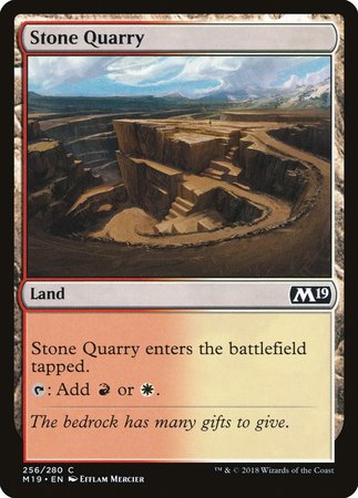 Stone Quarry [Core Set 2019] | Lots Moore NSW