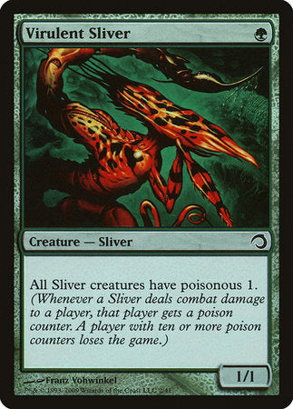 Virulent Sliver [Premium Deck Series: Slivers] | Lots Moore NSW