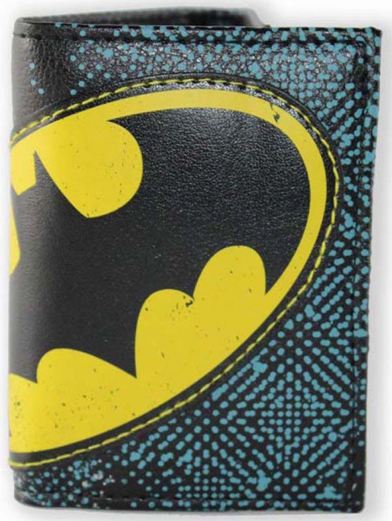 Batman Halftone Applique Tri-fold Wallet | Lots Moore NSW