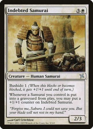 Indebted Samurai [Betrayers of Kamigawa] | Lots Moore NSW