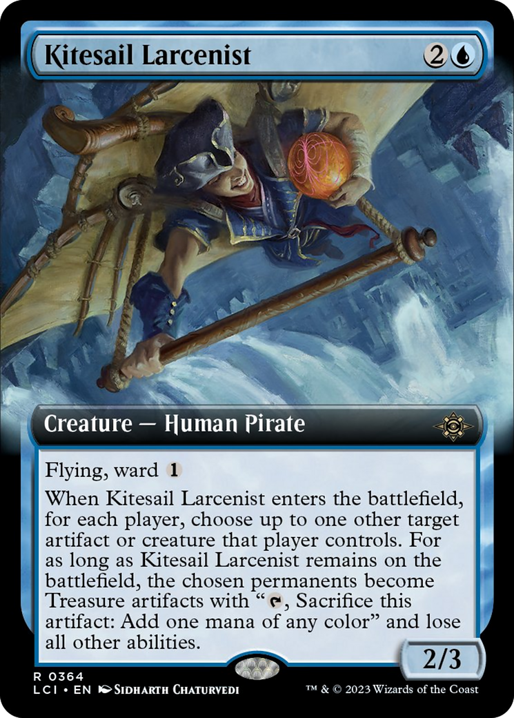 Kitesail Larcenist (Extended Art) [The Lost Caverns of Ixalan] | Lots Moore NSW