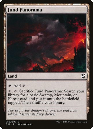 Jund Panorama [Commander 2018] | Lots Moore NSW