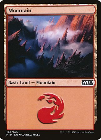 Mountain (276) [Core Set 2019] | Lots Moore NSW