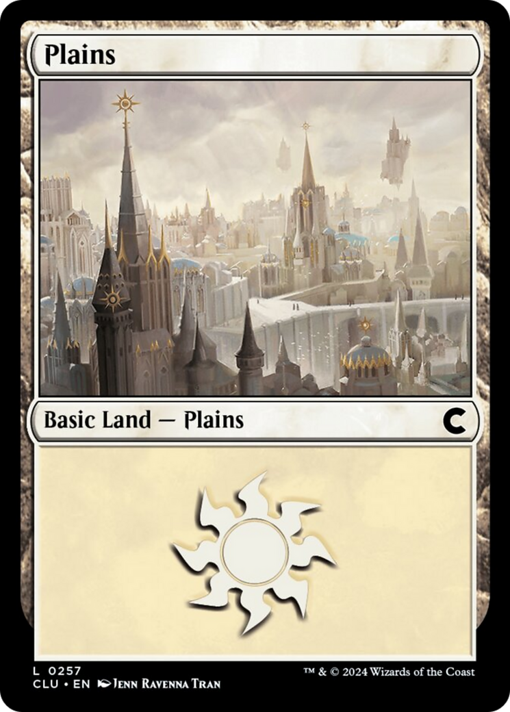 Plains (0257) [Ravnica: Clue Edition] | Lots Moore NSW