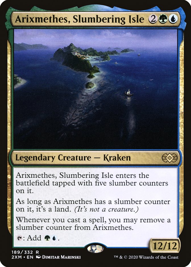 Arixmethes, Slumbering Isle [Double Masters] | Lots Moore NSW