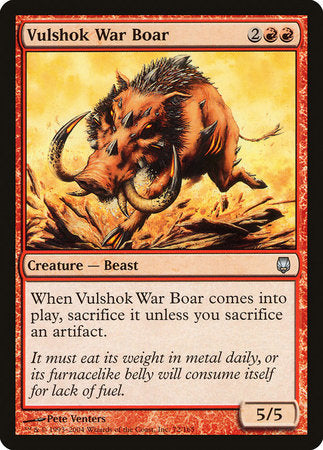 Vulshok War Boar [Darksteel] | Lots Moore NSW