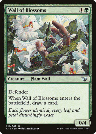 Wall of Blossoms [Commander 2015] | Lots Moore NSW