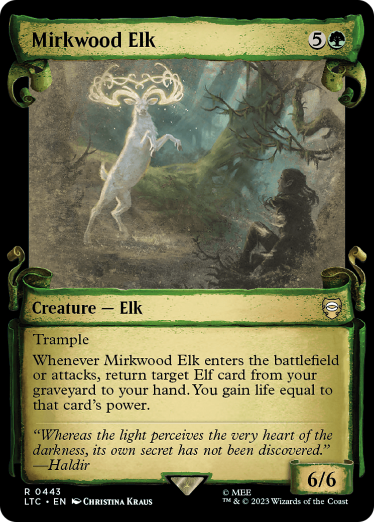 Mirkwood Elk [The Lord of the Rings: Tales of Middle-Earth Commander Showcase Scrolls] | Lots Moore NSW