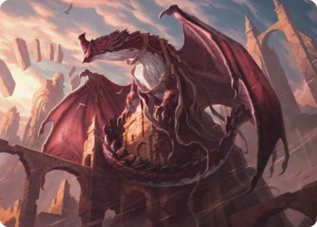 Velomachus Lorehold Art Card [Strixhaven: School of Mages Art Series] | Lots Moore NSW