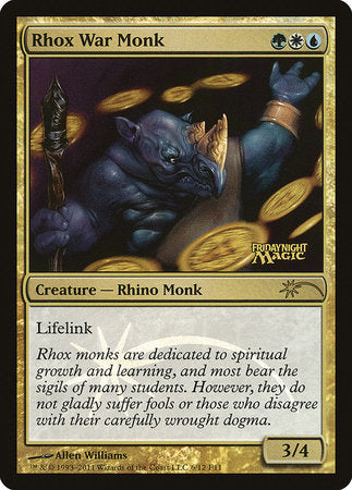 Rhox War Monk [Friday Night Magic 2011] | Lots Moore NSW