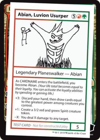Abian, Luvion Usurper (2021 Edition) [Mystery Booster Playtest Cards] | Lots Moore NSW