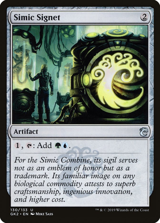 Simic Signet [Ravnica Allegiance Guild Kit] | Lots Moore NSW