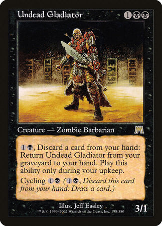 Undead Gladiator [Onslaught] | Lots Moore NSW