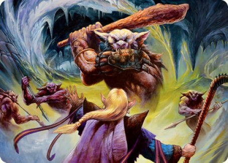 Den of the Bugbear (Dungeon Module) Art Card [Dungeons & Dragons: Adventures in the Forgotten Realms Art Series] | Lots Moore NSW