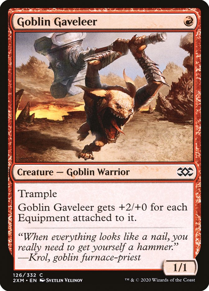 Goblin Gaveleer [Double Masters] | Lots Moore NSW