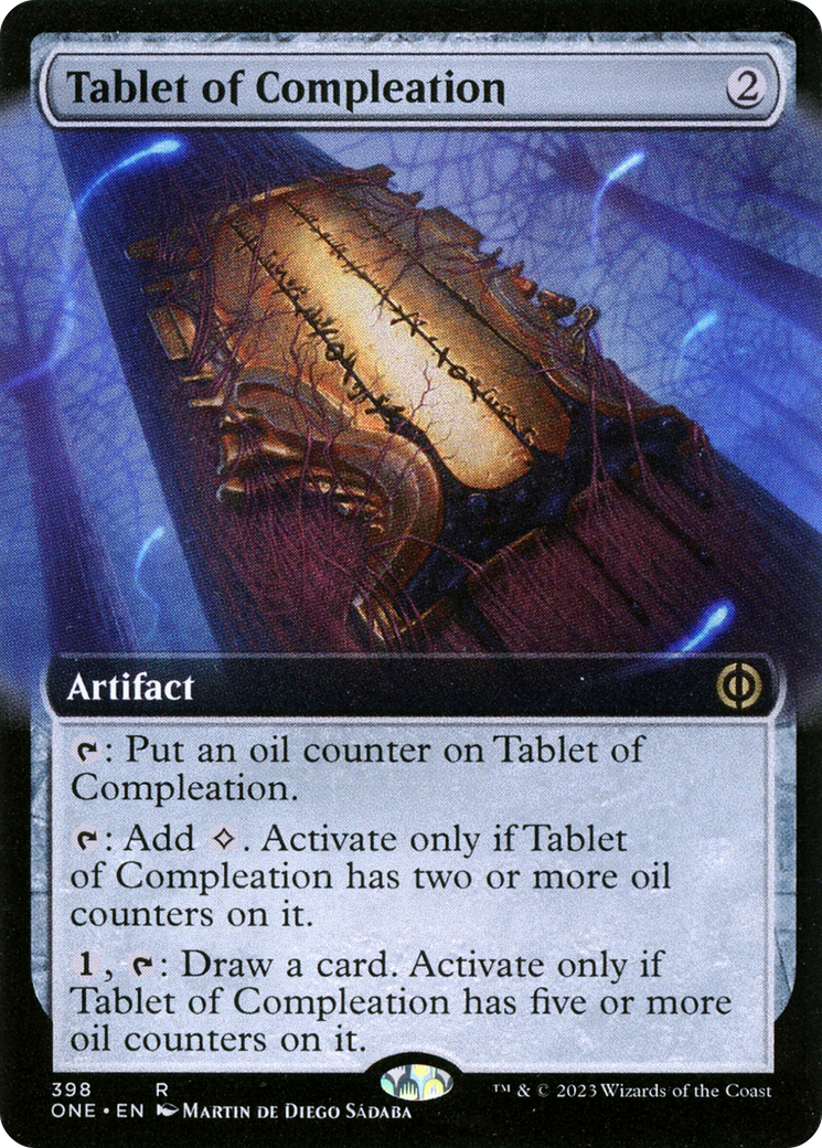 Tablet of Compleation (Extended Art) [Phyrexia: All Will Be One] | Lots Moore NSW