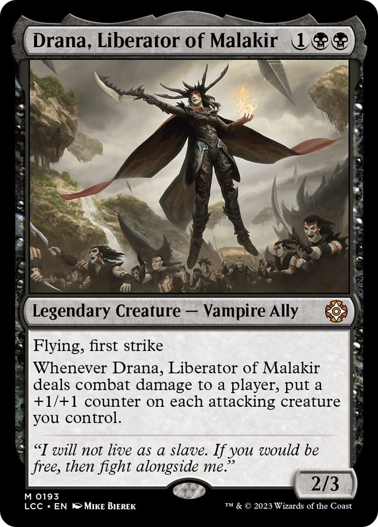 Drana, Liberator of Malakir [The Lost Caverns of Ixalan Commander] | Lots Moore NSW