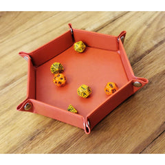 Red LPG Hex Dice Tray 6" | Lots Moore NSW